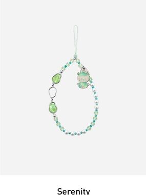 Pop Mart Labubu Blind Box Phone Charm - Serenity - Box and Card Included